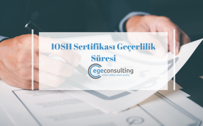 IOSH Sertifikası Geçerlilik Süresi