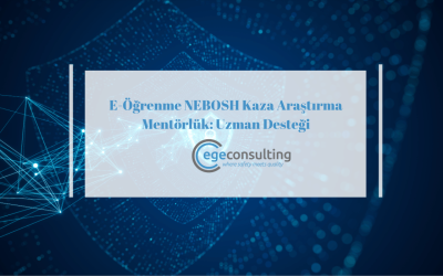 E-Öğrenme NEBOSH Kaza Araştırma ve Uzman Desteği